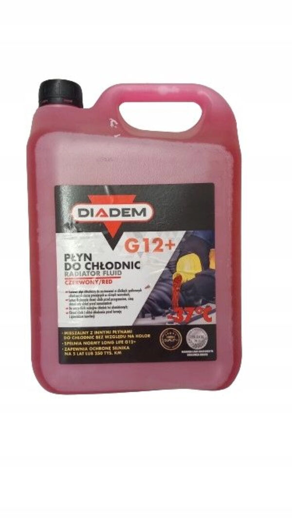 PŁYN DO CHŁODNIC RÓŻOWY G12+ DIADEM