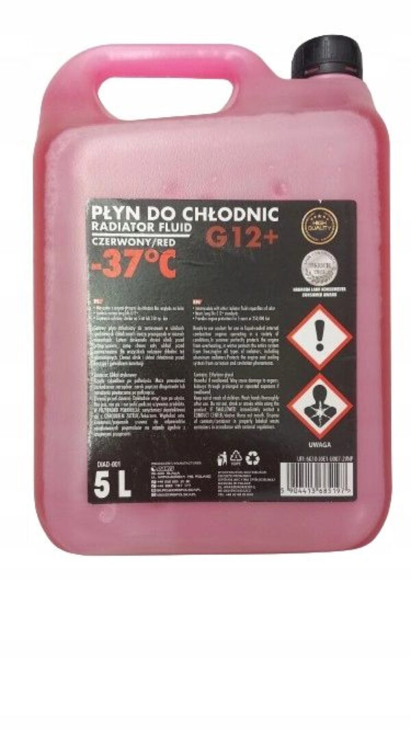 PŁYN DO CHŁODNIC RÓŻOWY G12+ DIADEM - obrazek 2