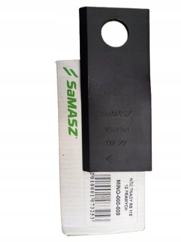NÓŻ TNĄCY PROSTY PRAWY RS 115 MINO-000-009 SAMASZ