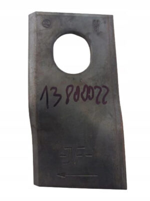 NOŻYK PRAWY KOSIARKI 92x48x4mm 13800022 JF-STOLL