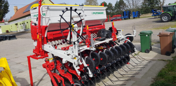 SIEWNIK MECHANICZNY PÖTTINGER VITASEM M 3000 DD + BRONA WIRNIKOWA PÖTTINGER LION 3030 - obrazek 7