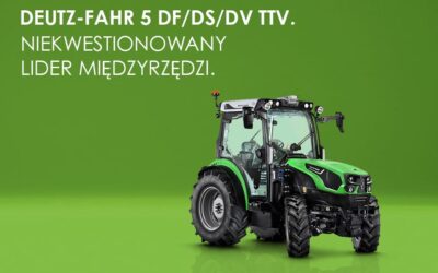 Nowa seria ciągników sadowniczych – seria DF DV DS TTV