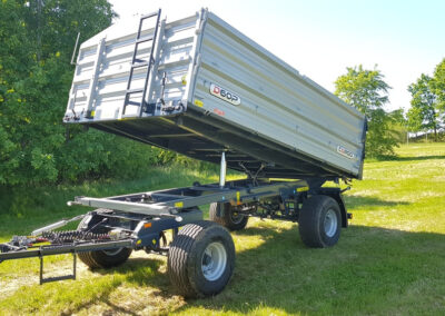 Przyczepa rolnicza i komunalna dwuosiowa Cargo, model D60P