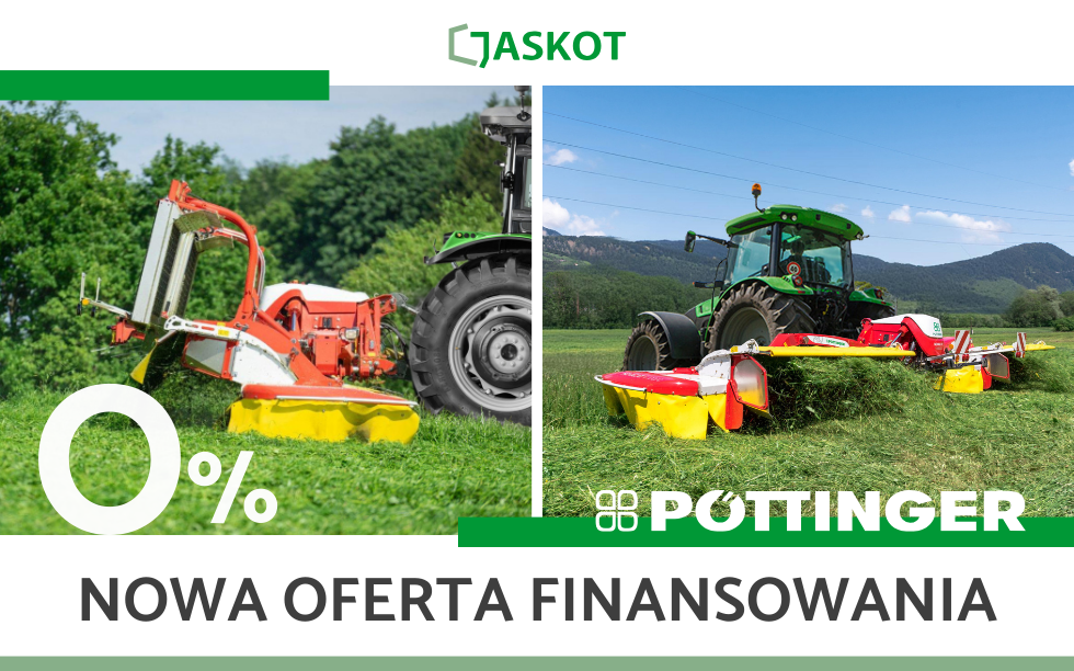 0% na 3 lata – nowa oferta finansowania w firmie PÖTTINGER Polska!