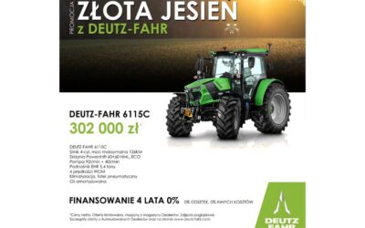 Złota jesień z DEUTZ-FAHR – model 6115C