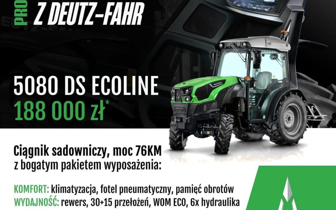 Wiosna z DEUTZ-FAHR – model 5080 DS Ecoline