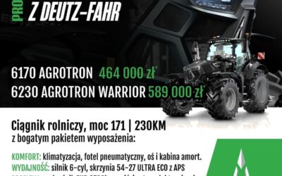 Wiosna z DEUTZ-FAHR – modele 6170 Agrotron i 6230 Agrotron Warrior