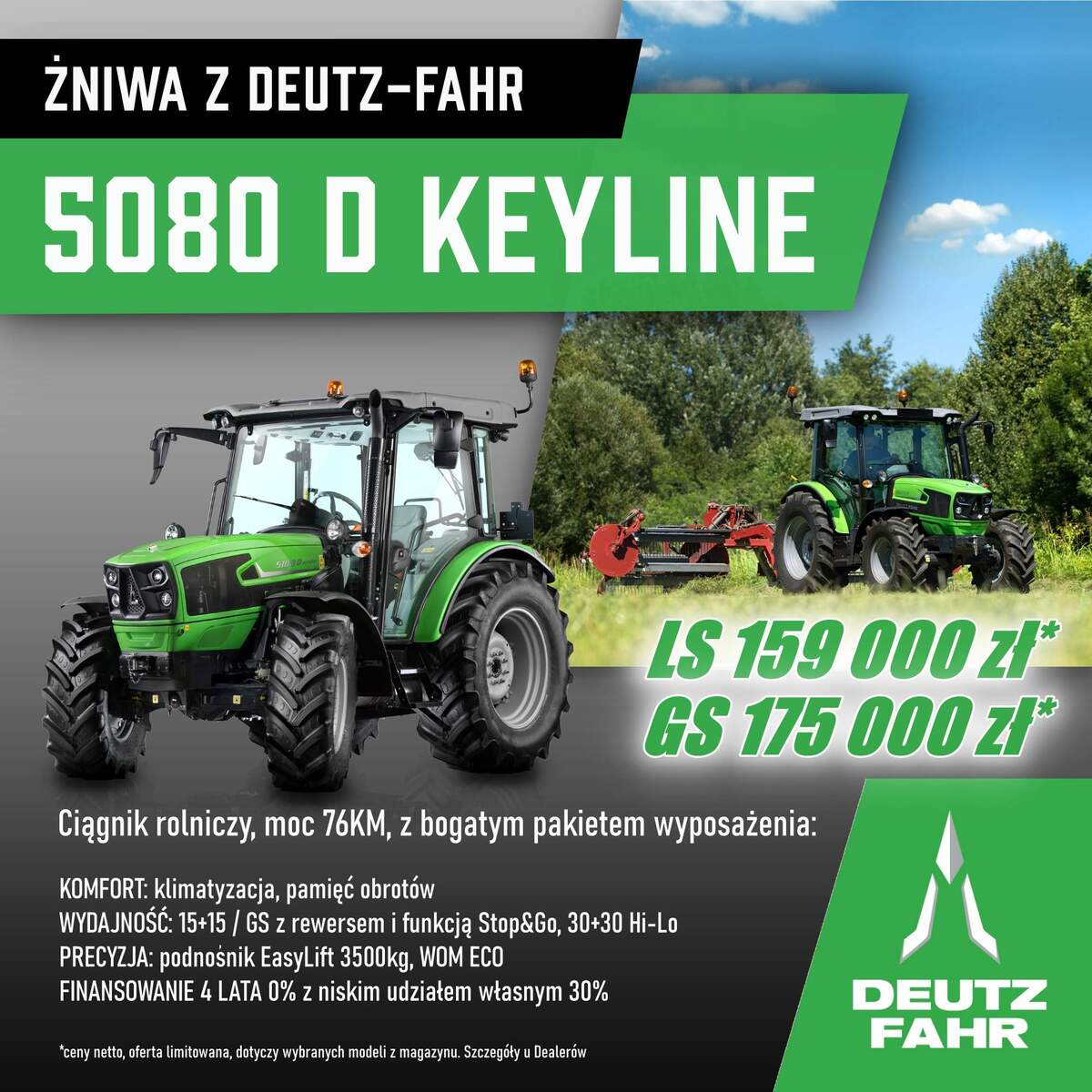 Żniwa 5080D Keyline