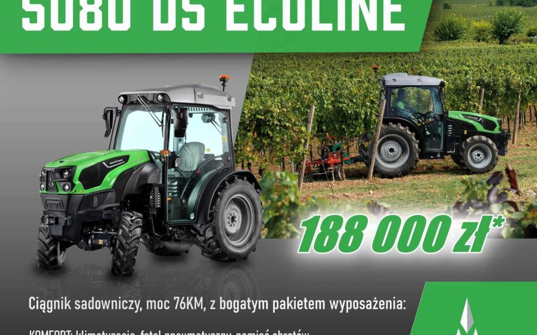 Żniwa z DEUTZ-FAHR – model 5080 DS Ecoline