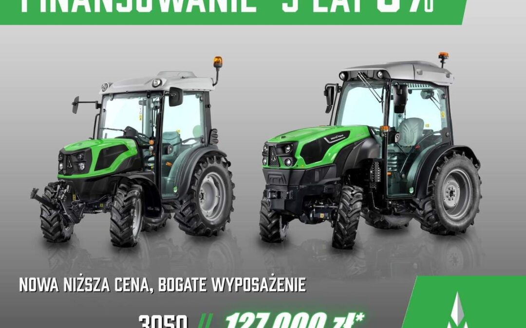 Promocja Pakiet Plus – DEUTZ-FAHR 3050 i 5080 DS Ecoline