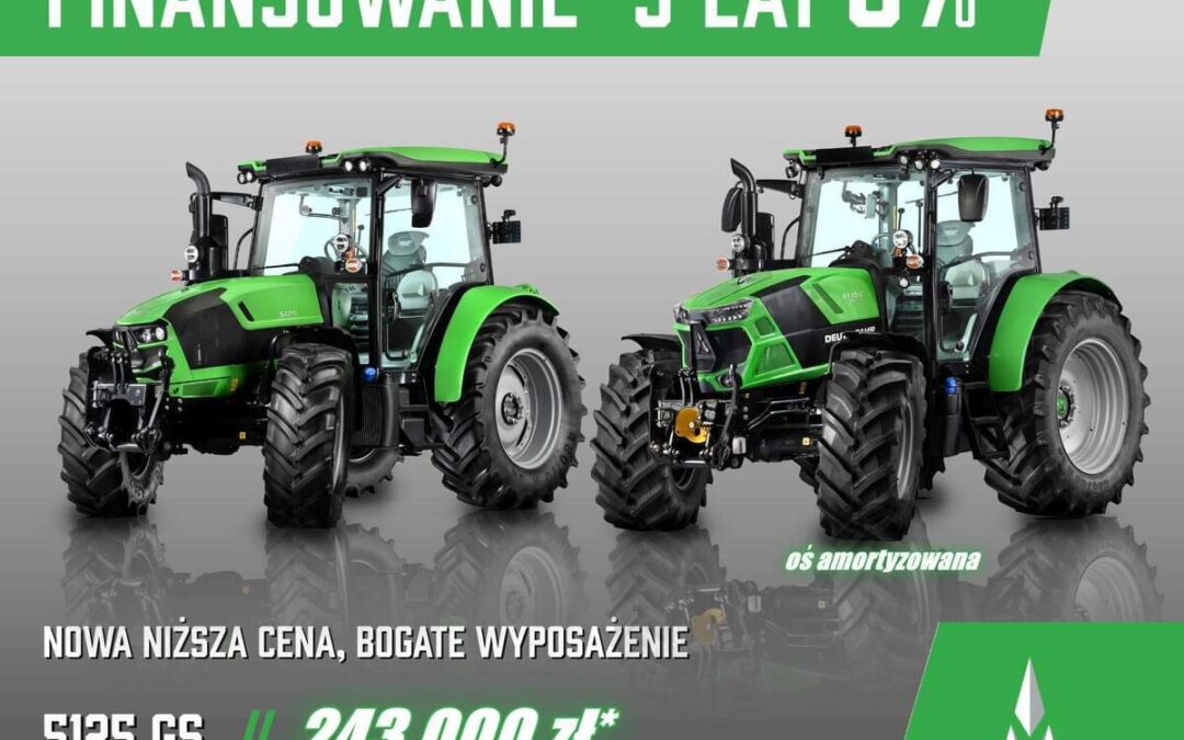 Promocja Pakiet Plus – DEUTZ-FAHR 5125 GS i 6115 C