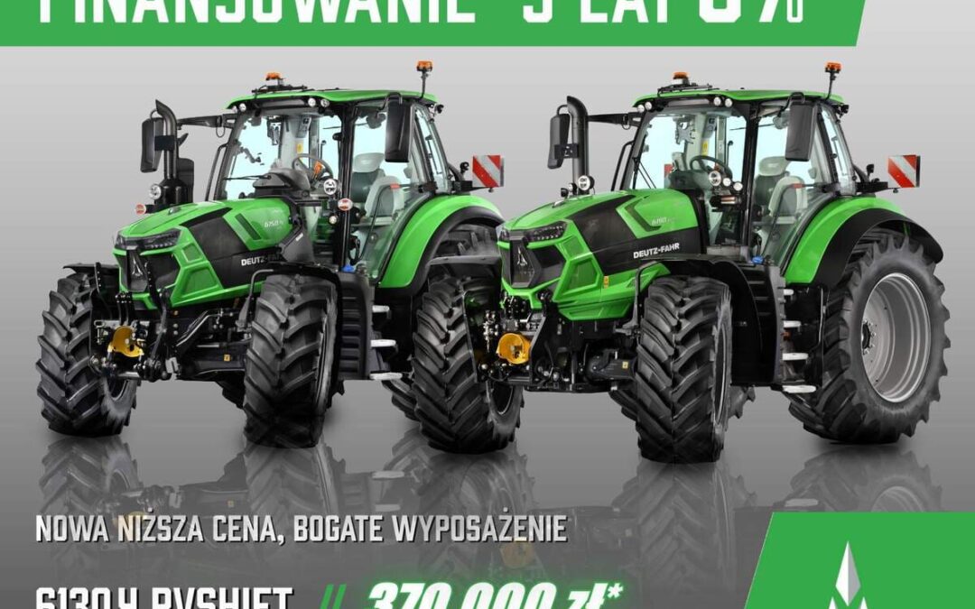 Promocja Pakiet Plus – DEUTZ-FAHR 6130.4 RVshift i 6170 RCshift