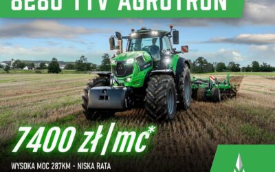 Oferta ratalna DEUTZ-FAHR: 8280 TTV Agrotron